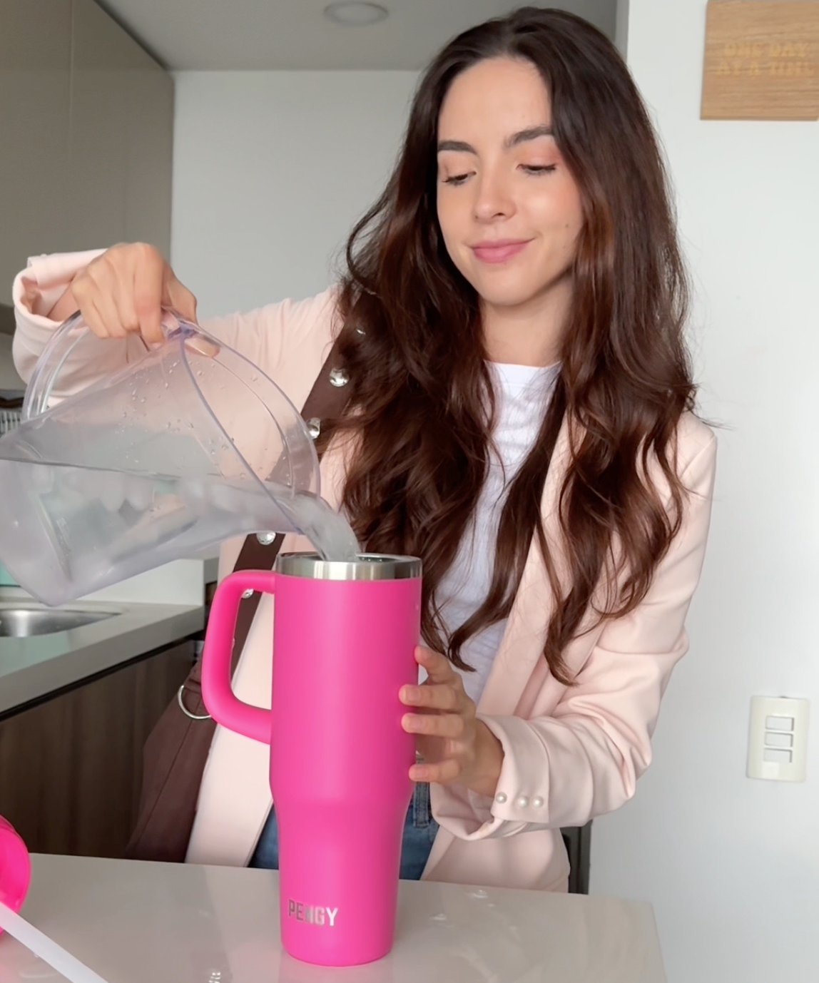 Termo PENGY CUP en acero inoxidable 1.2 Lts