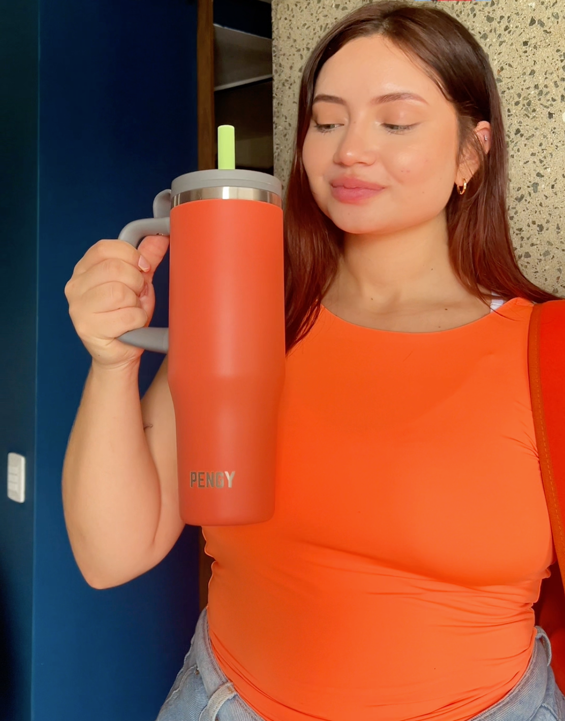 Termo PENGY CUP en acero inoxidable 1.2 Lts
