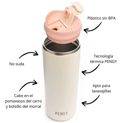 PENGY Coffee Mug 480 Mls - Termo Para Café
