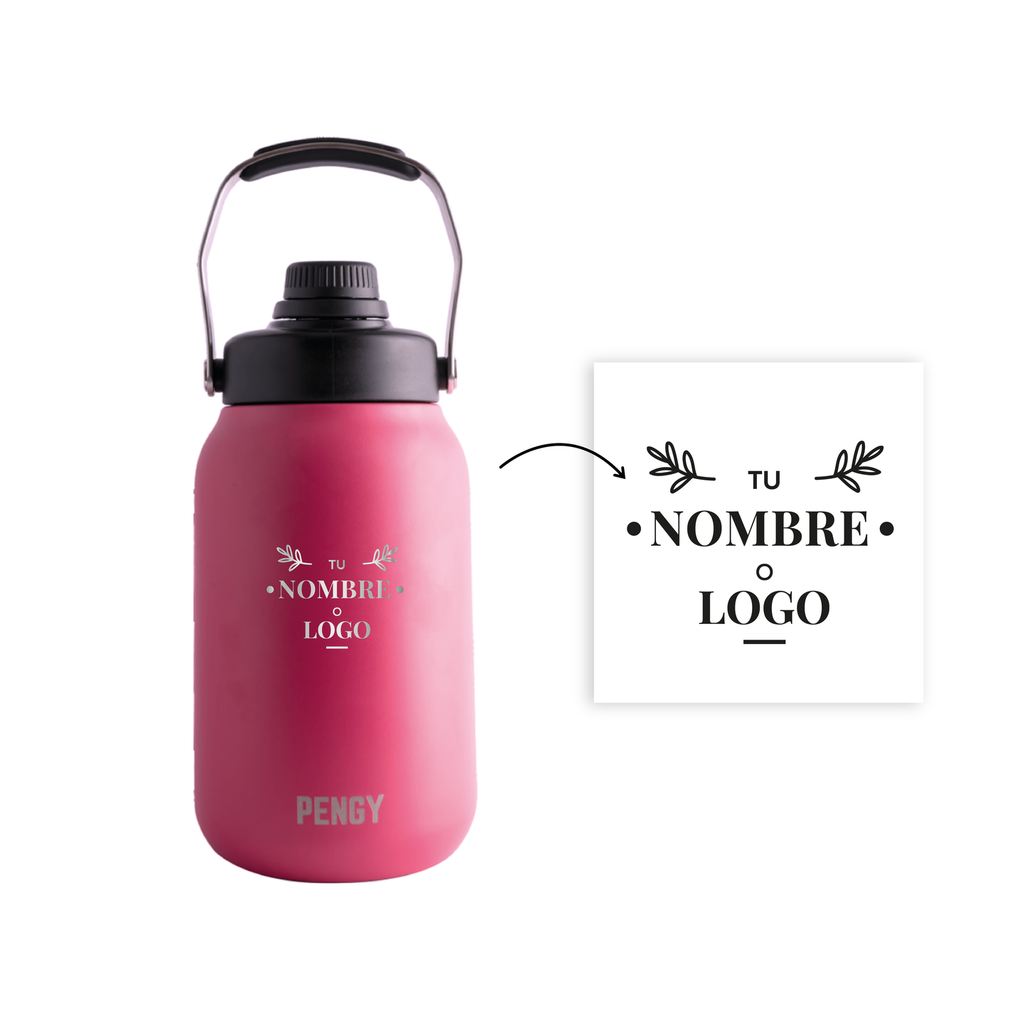 Termo PENGY PRO 2 Litros - PERSONALIZADO