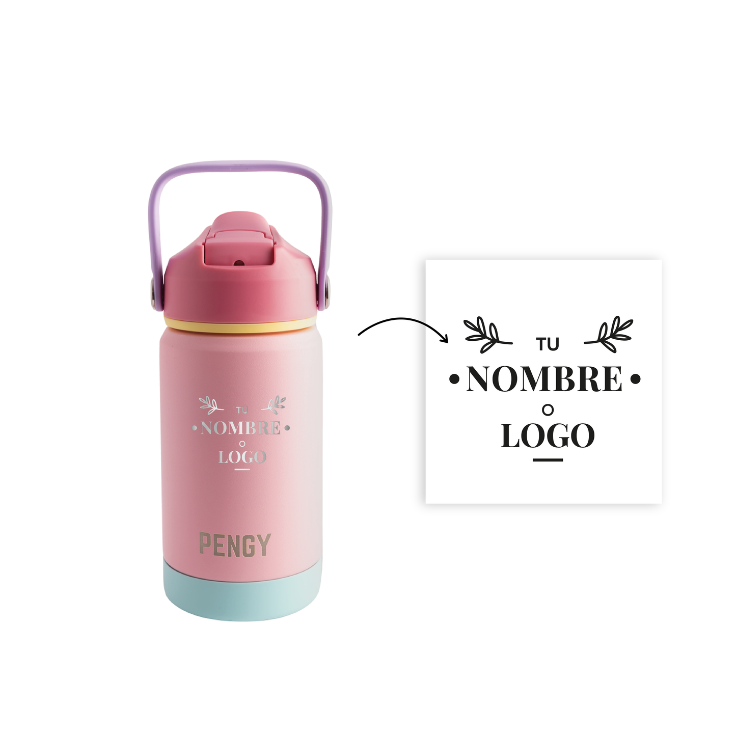 Termo PENGY Kids 335 Mls - PERSONALIZADO