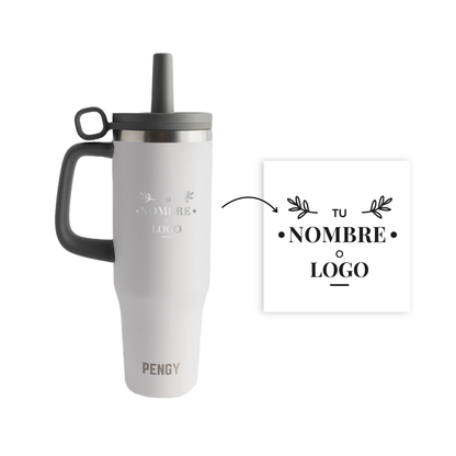 Termo PENGY CUP en acero inoxidable 1.2 Lts - PERSONALIZADO
