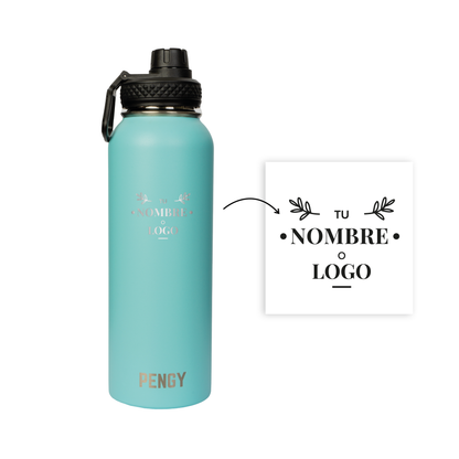Termo Pengy PRO en Acero Inoxidable PERSONALIZADO  - Frío 24hs / Calor 12hs