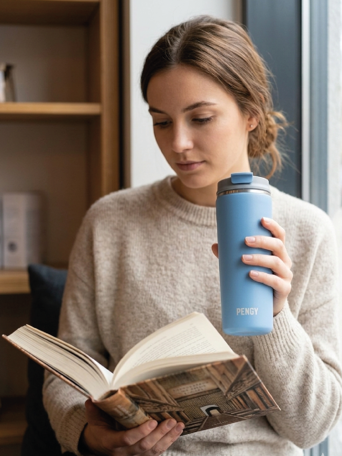 PENGY Coffee Mug 480 Mls - Termo Para Café
