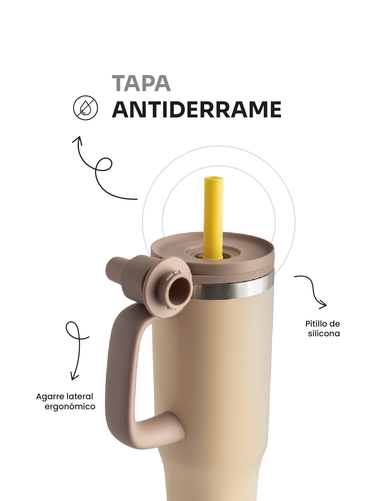 Image of Termo PENGY CUP 1.2 Lts con Tapa Antiderrame