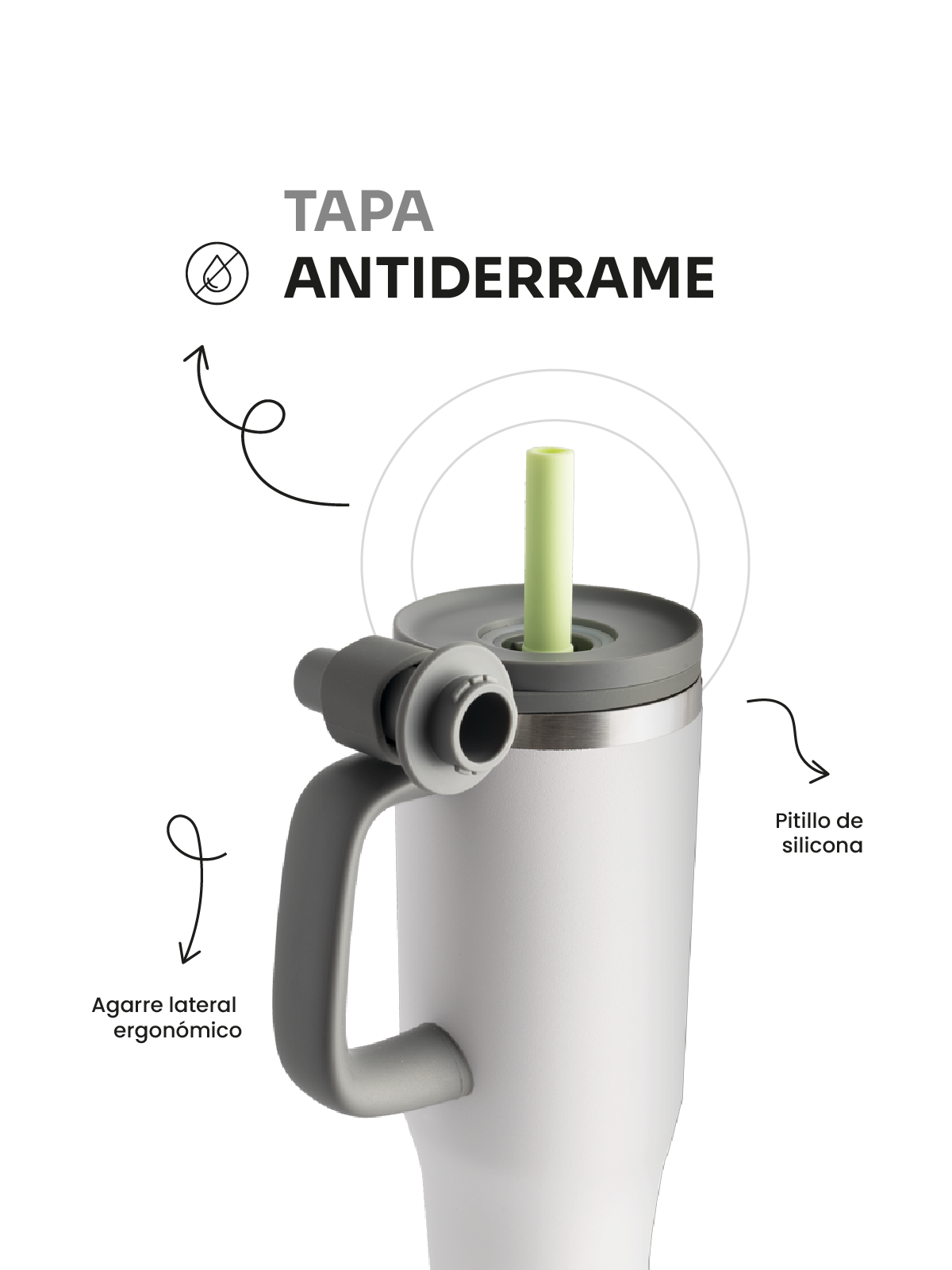 Image of Termo PENGY CUP 1.2 Lts con Tapa Antiderrame