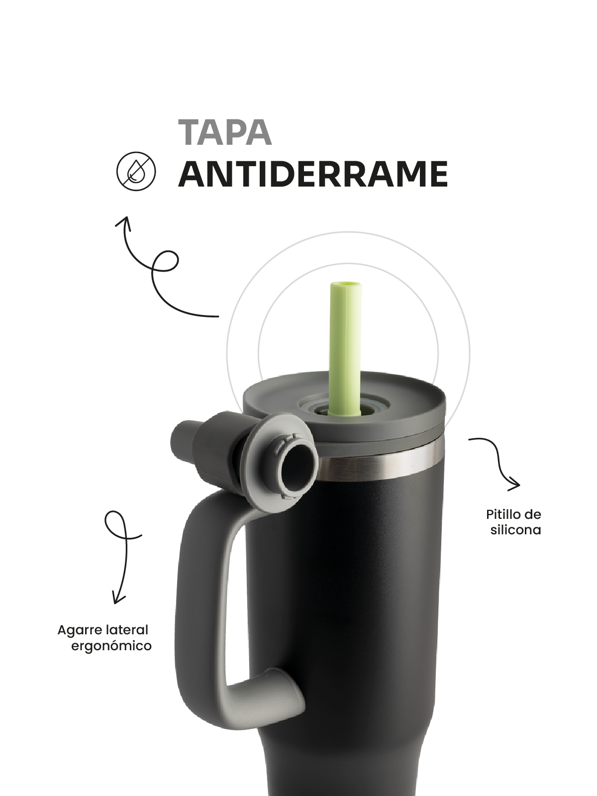 Image of Termo PENGY CUP 1.2 Lts con Tapa Antiderrame