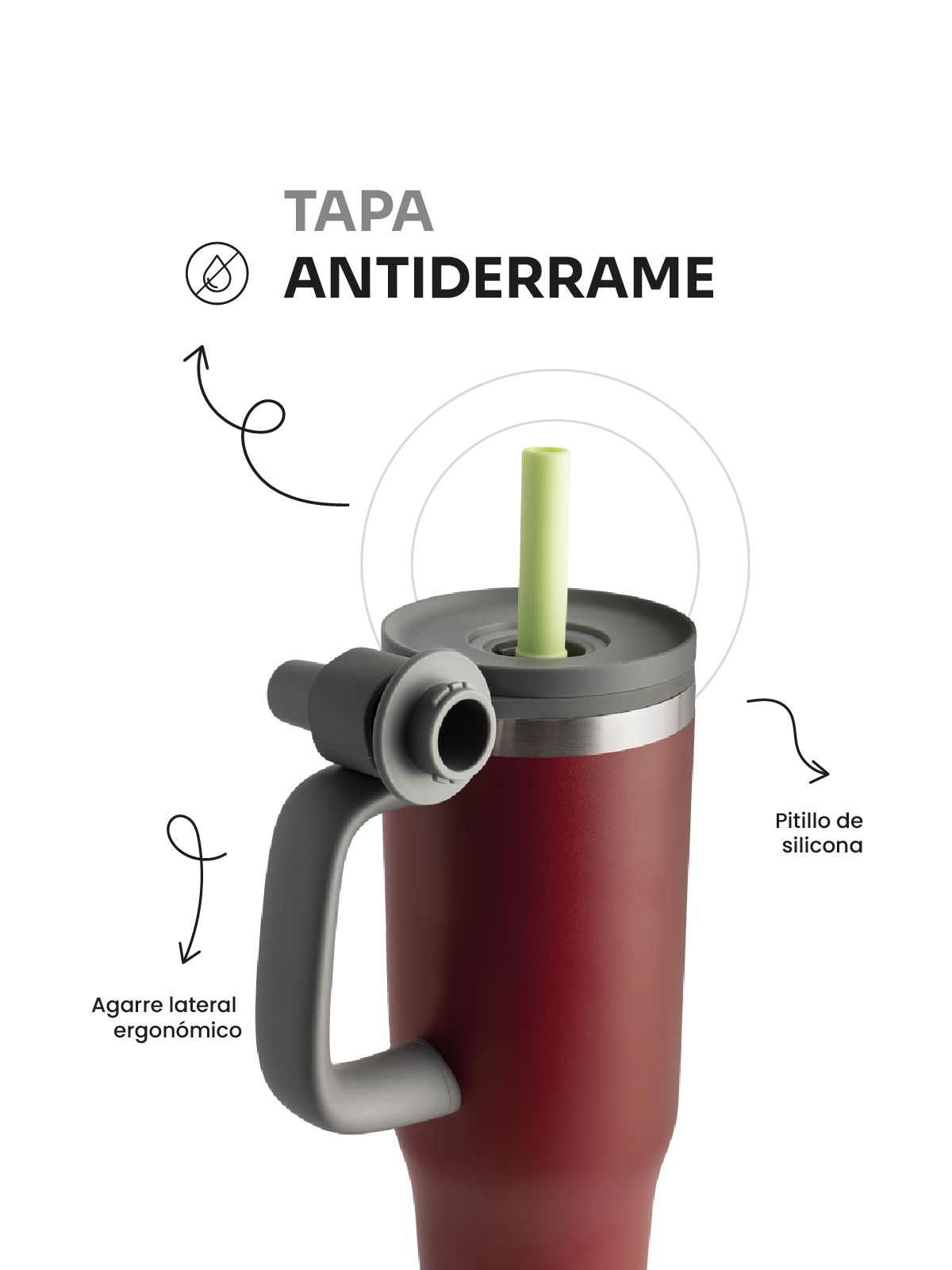 Image of Termo PENGY CUP 1.2 Lts con Tapa Antiderrame