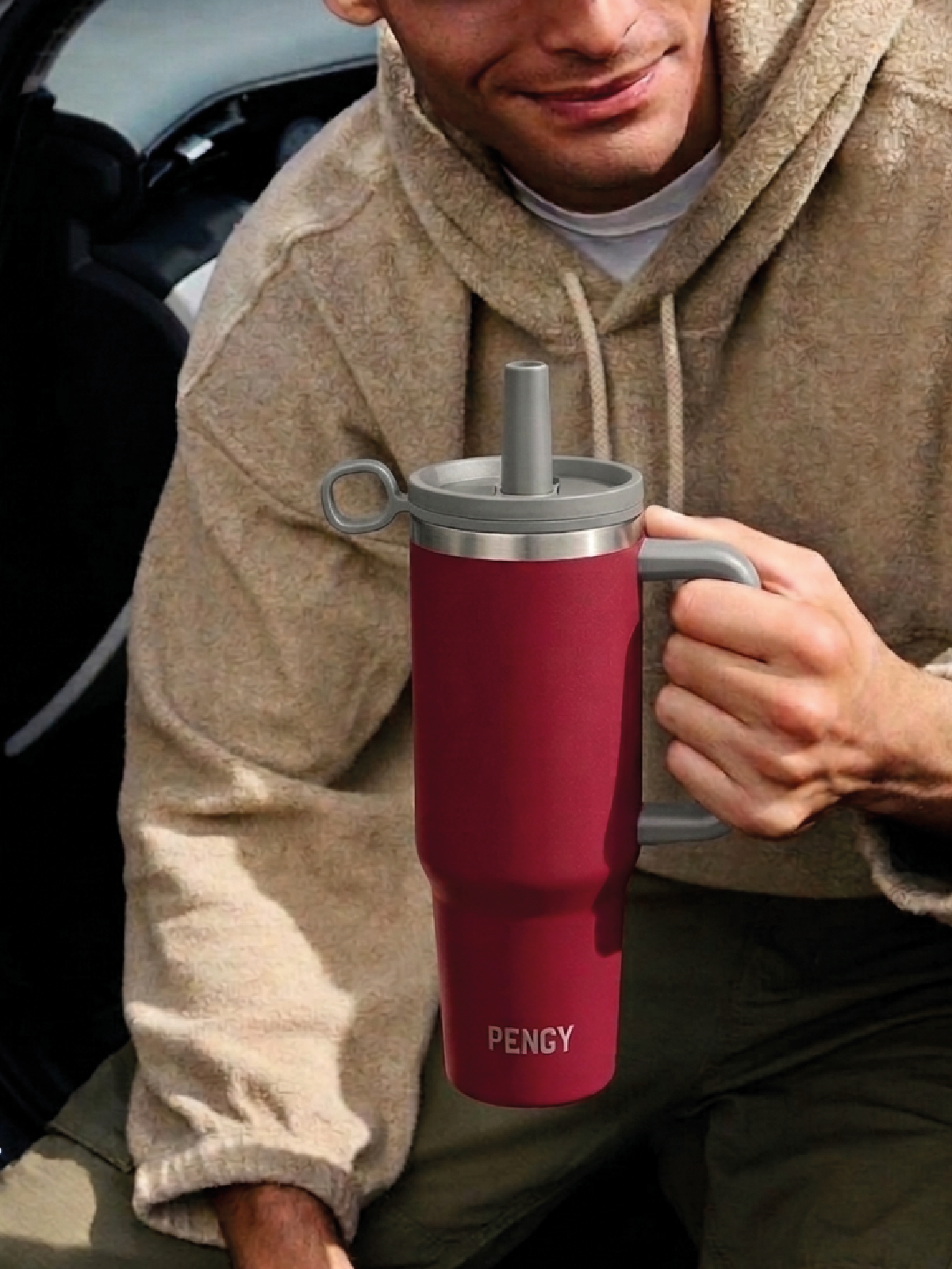 Image of Termo PENGY CUP 1.2 Lts con Tapa Antiderrame