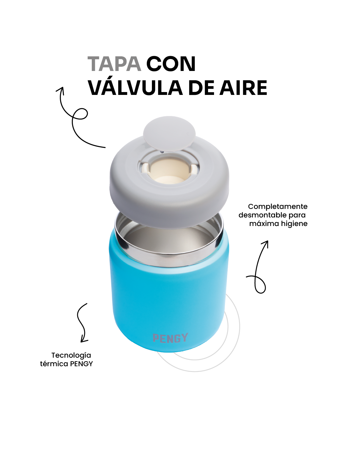 PENGY Food Jar - Termo Para Snacks