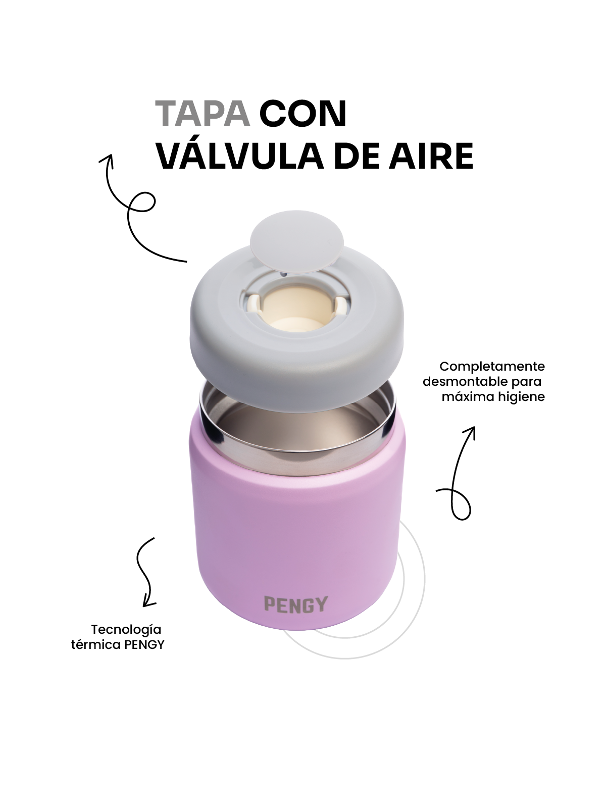 PENGY Food Jar - Termo Para Snacks