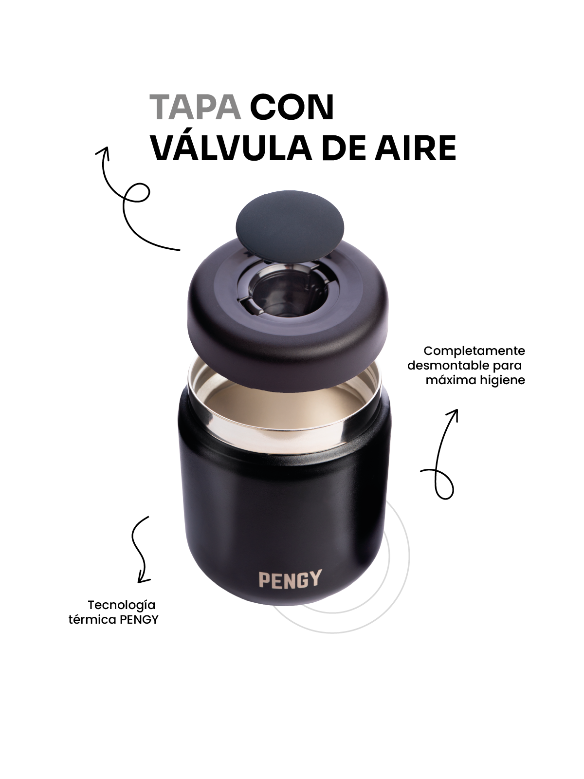 PENGY Food Jar - Termo Para Snacks