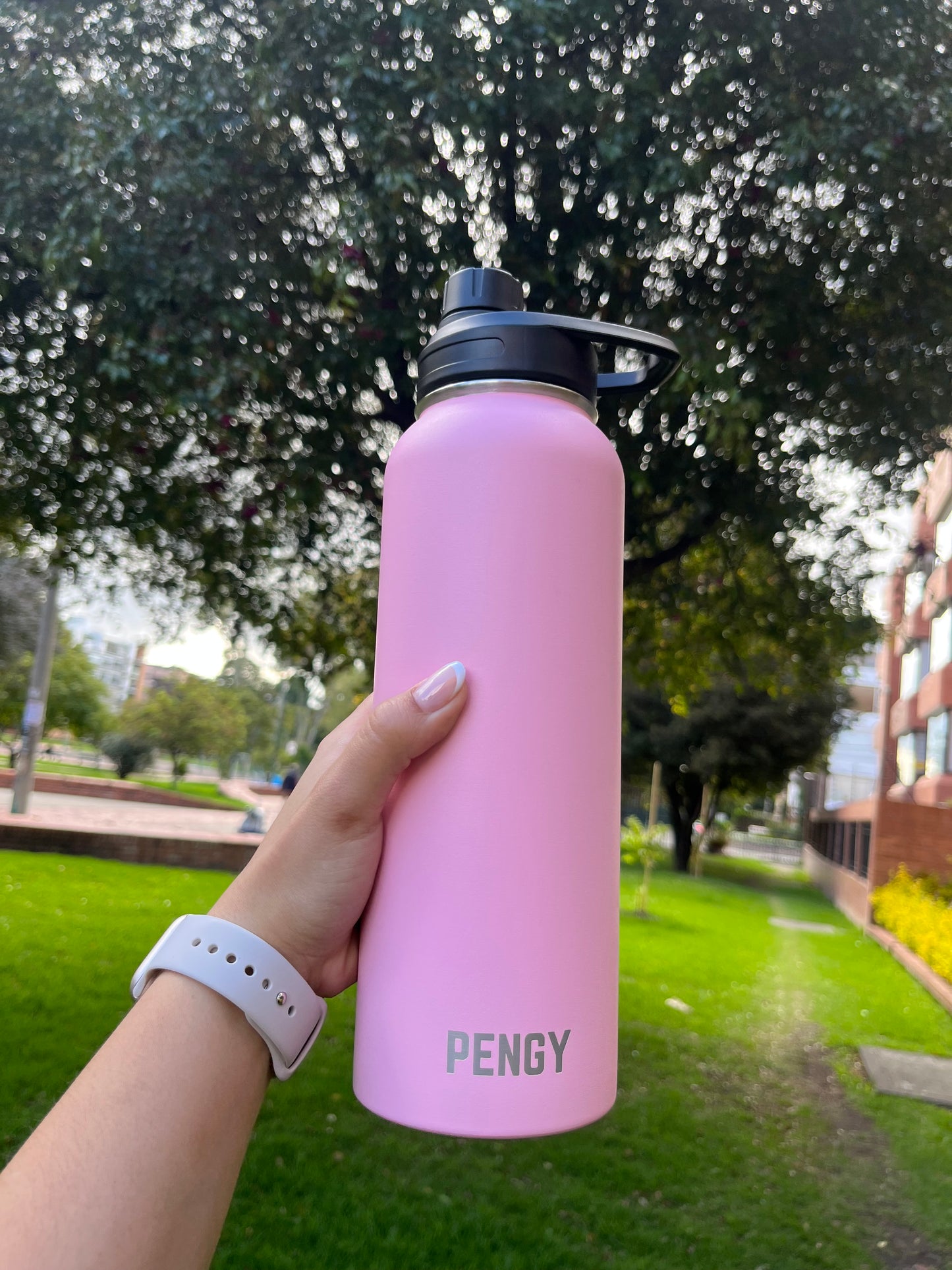 Tapa Pengy con agarradera rígida
