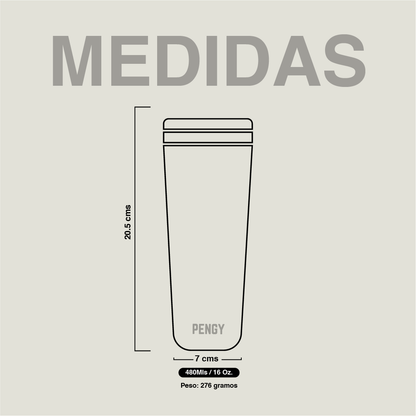 PENGY Coffee Mug 480 Mls - Termo Para Café