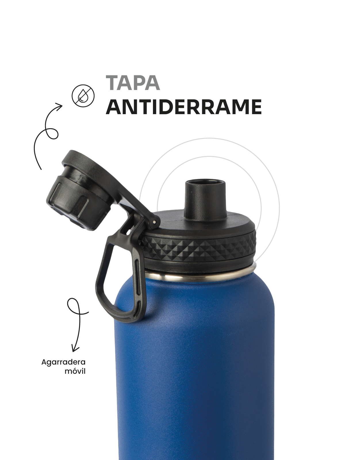 Termo Pengy PRO con Agarre Móvil