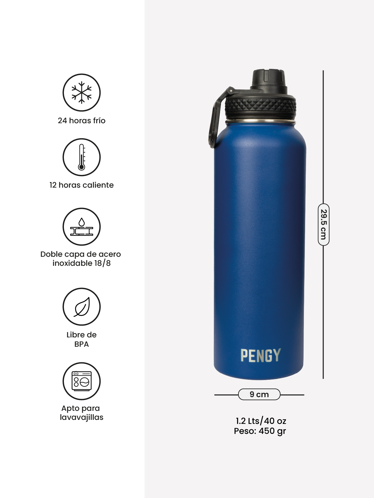 Image of Termo Pengy PRO con Agarre Móvil