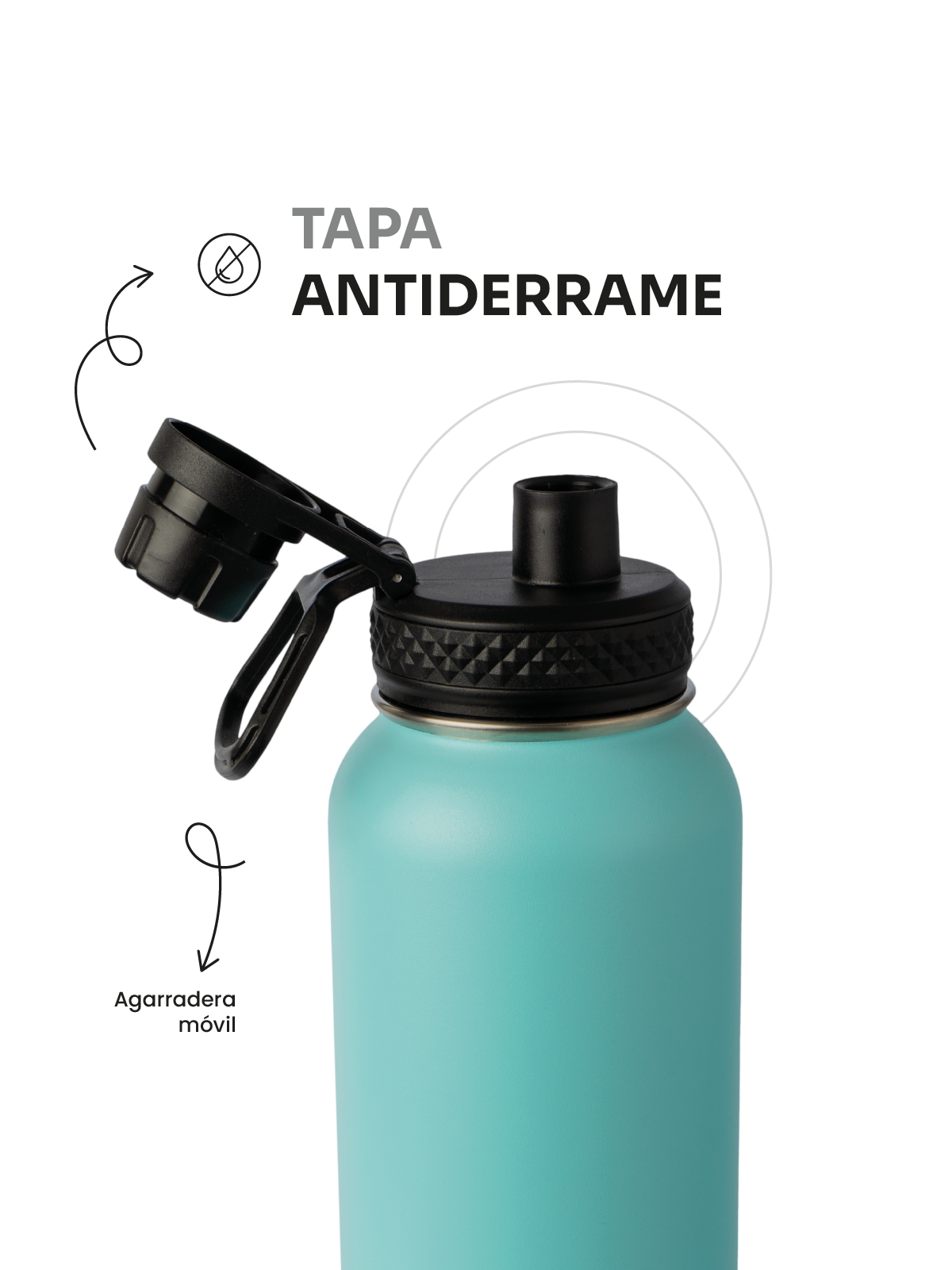 Termo Pengy PRO con Agarre Móvil