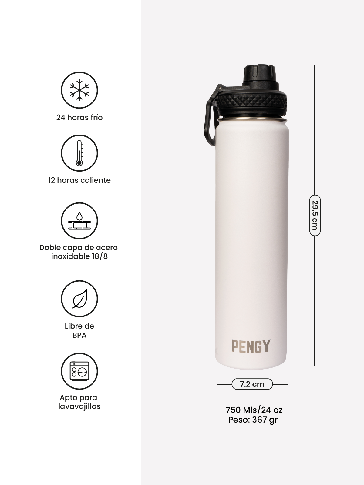 Image of Termo Pengy PRO con Agarre Móvil
