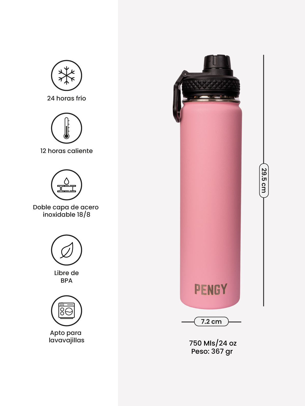 Image of Termo Pengy PRO con Agarre Móvil