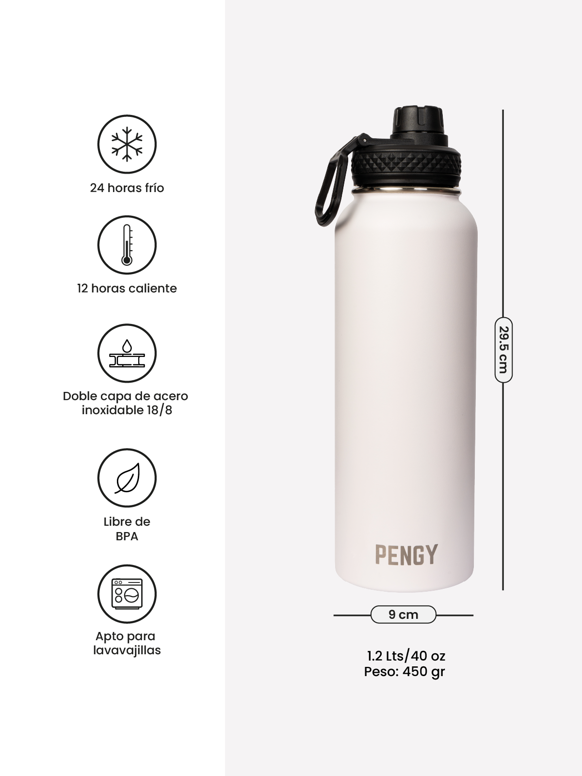 Image of Termo Pengy PRO con Agarre Móvil