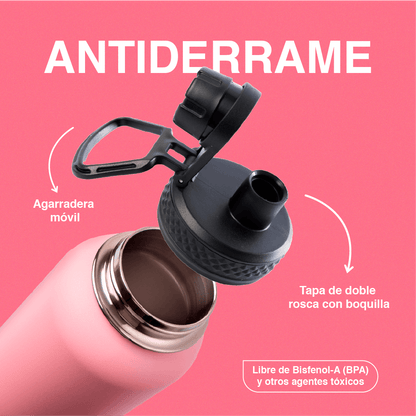 Termo Pengy PRO en Acero Inoxidable - Frío 24hs / Calor 12hs