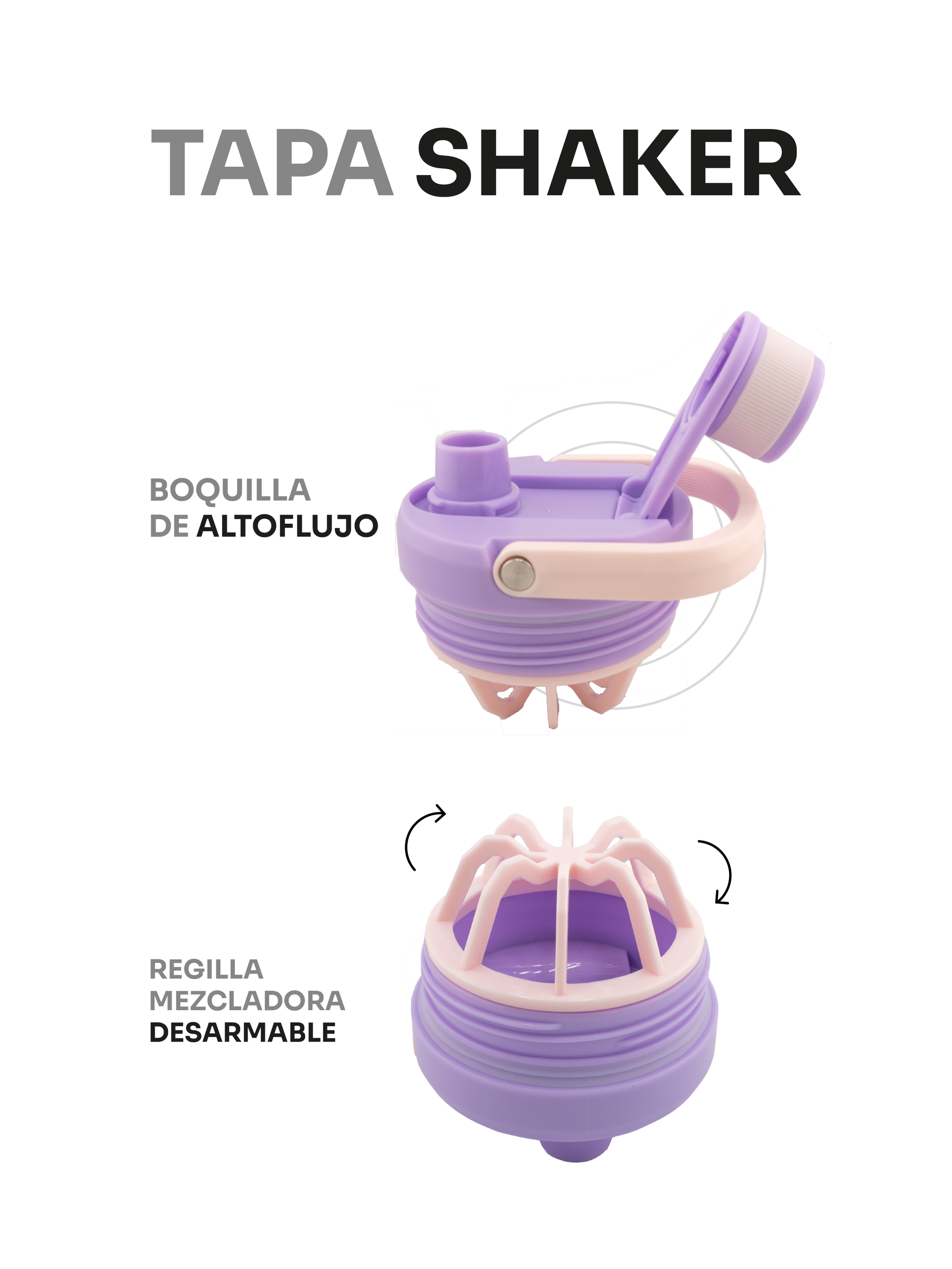 PENGY Shaker - Botella Mezcladora Para Gimnasio