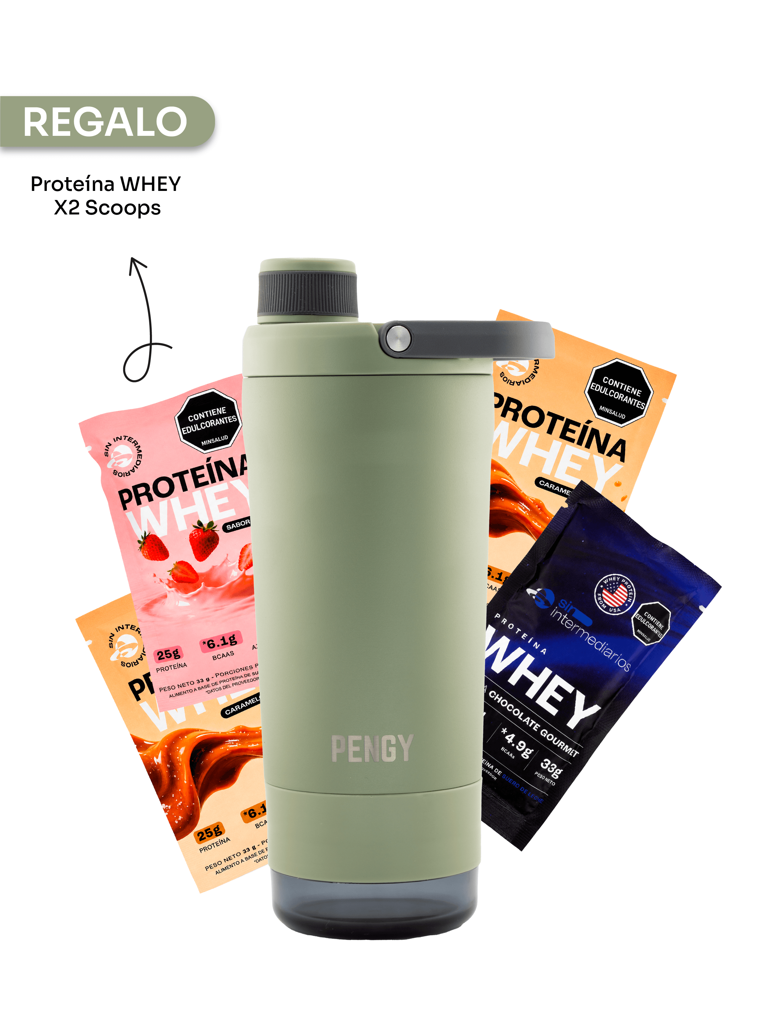 Image of PENGY Shaker - Botella Mezcladora Para Gimnasio