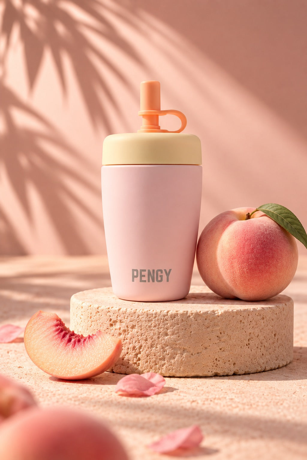 PENGY SIP - Vaso con pitillo de silicona
